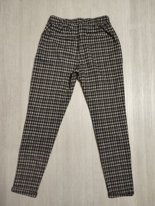 Spodnie damskie krata