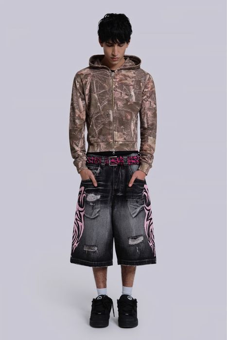 Shorts Jaded London Pink Blade 26-36 Colossus Jorts Shorts