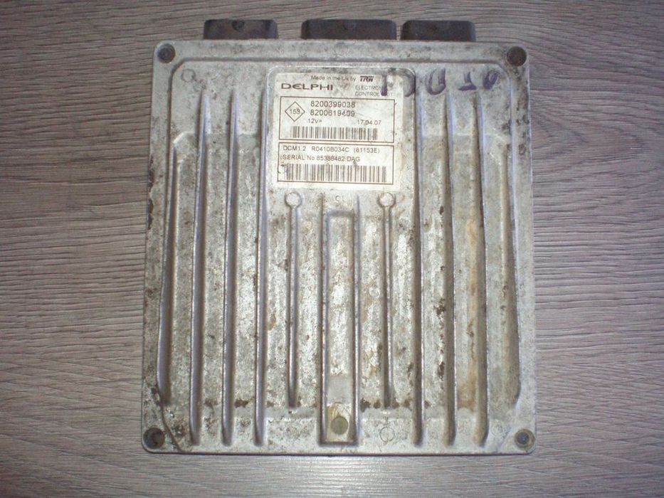 komputer sterownik silnika renault 8200399038