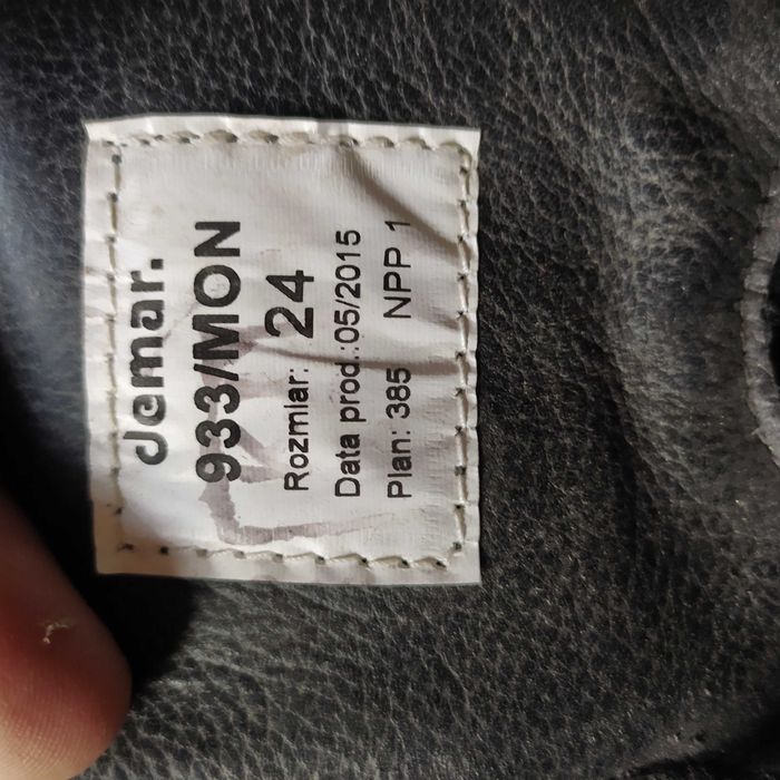 Buty wysokie Kontrakt wojskowy 26 i 24 tj 40 i 39 czarny