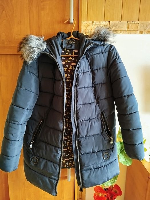 Kurtka zimowa damska pikowana krótka