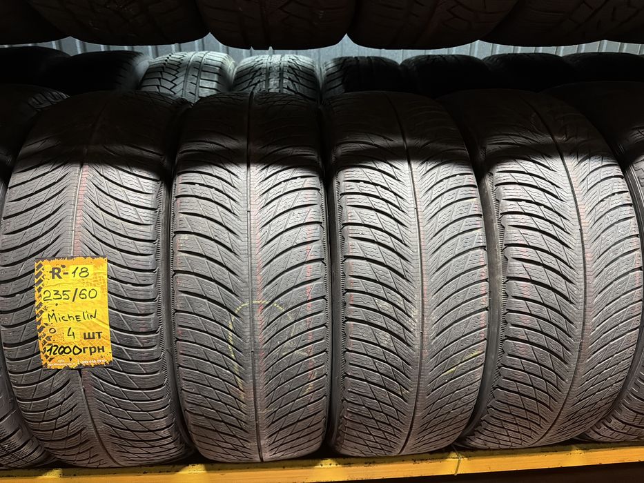 235/60 r18 Michelin 4шт