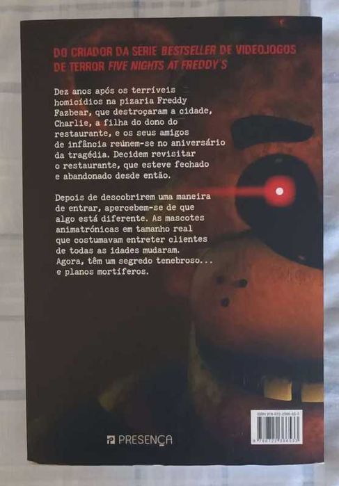 Livro de Five Nights at Freddy's (Português)