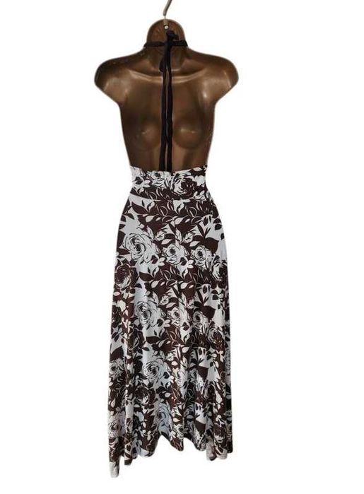 Mystery sukienka maxi vintage L