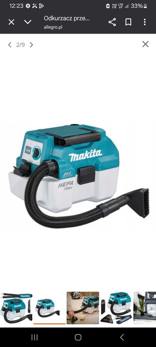 Odkurzacz makita