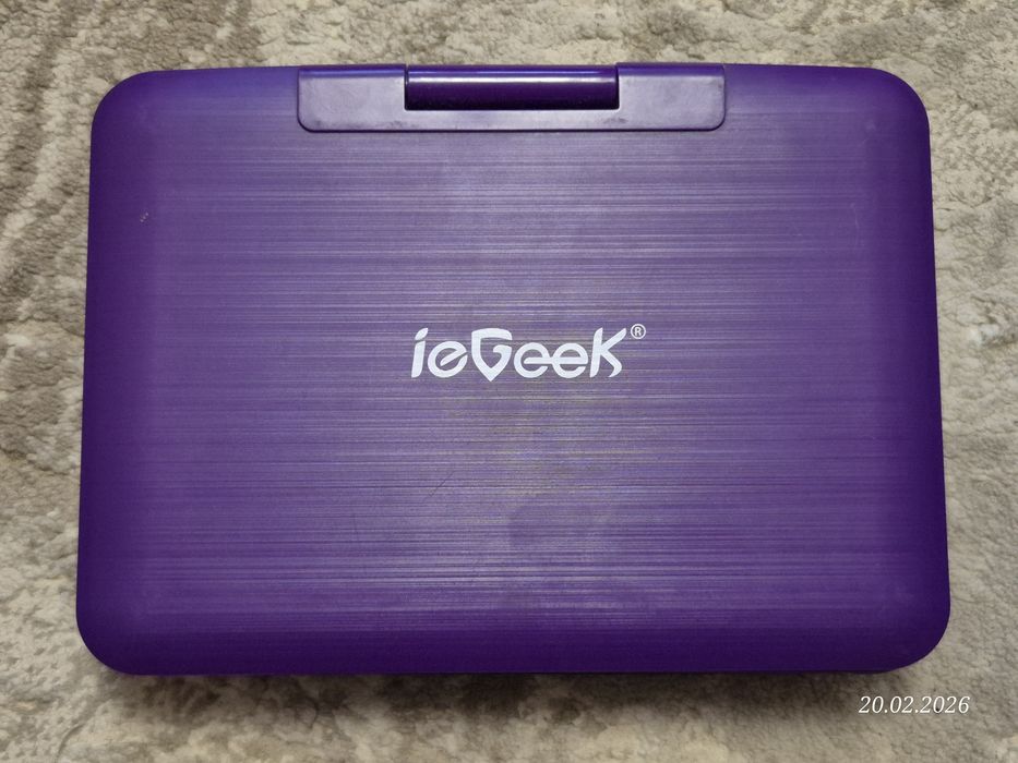 ieGeek Портативний програвач DVD, USB, Sd-kard, AV