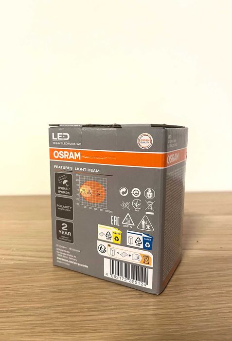 Osram Lapmpa 12/24v Cube WL VX80-WD