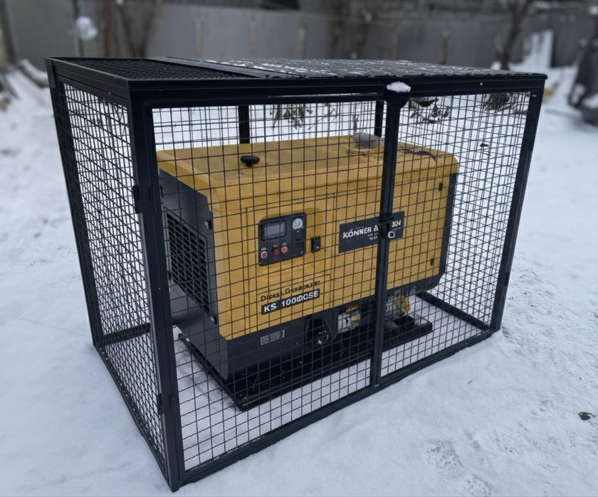 Антивандальний сейф-бокс для генератора | Клітка для генератора