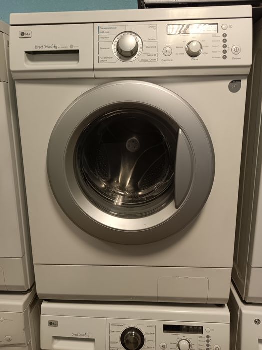 Пральна машина б/у  Lg  обслугована з гарантією wd12360ndk