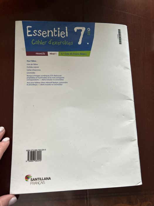 Essentiel - Cahier d’exercices 7 Ano