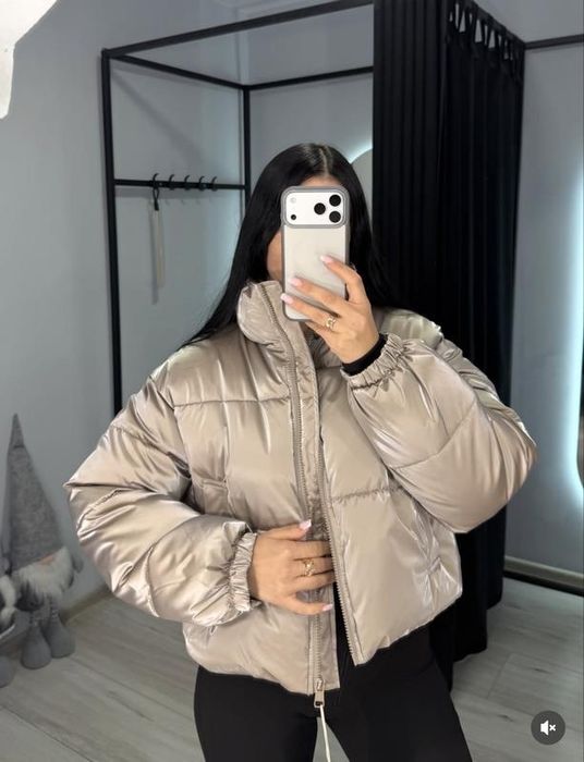 Куртка zara пуффер