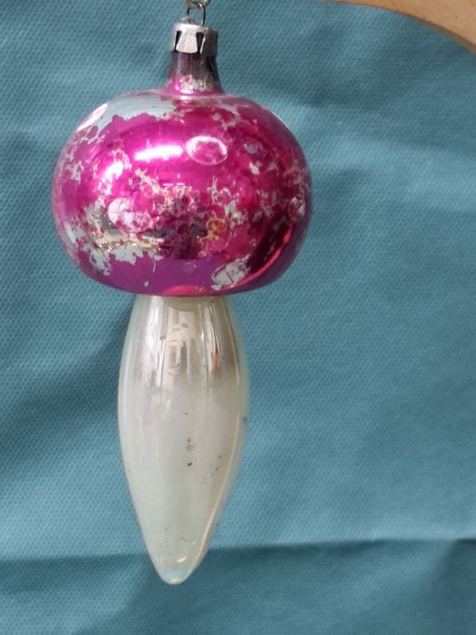 Bombka muchomorek duża prl