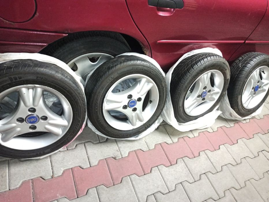 Oryginalne alufelgi FSO Polonez Caro Plus / Fiat 4x98 R13 Unikat