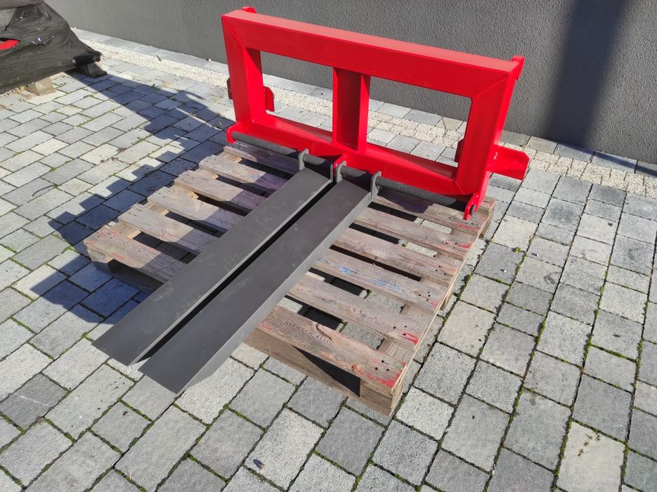 Widły regulowane ładowacz tur euroramka do palet