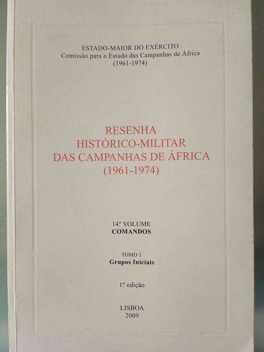 Resenha histórico-militar das campanhas de África. Comandos
14° Vol