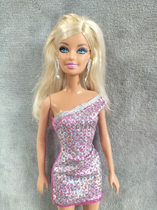 Lalka Glitz Barbie pink 2013 Mattel #W3902
