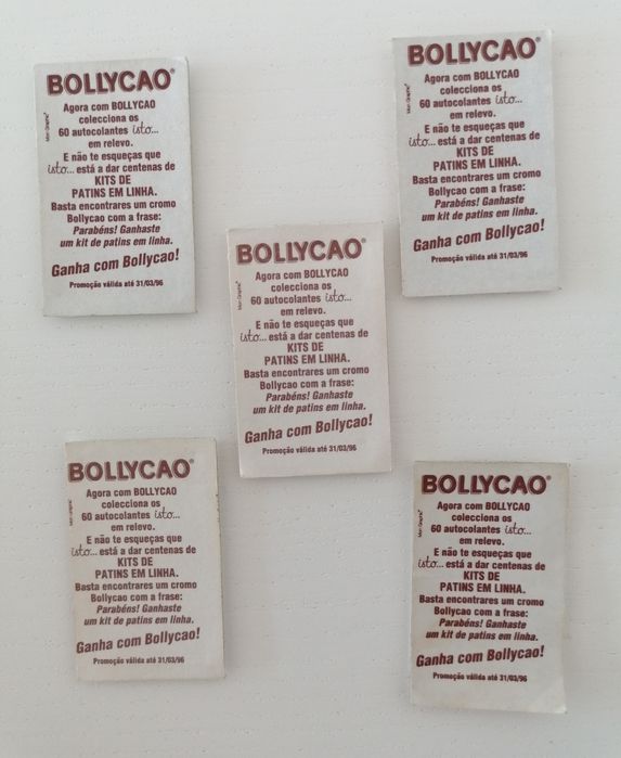 Autocolantes ISTO da Bollycao 1996