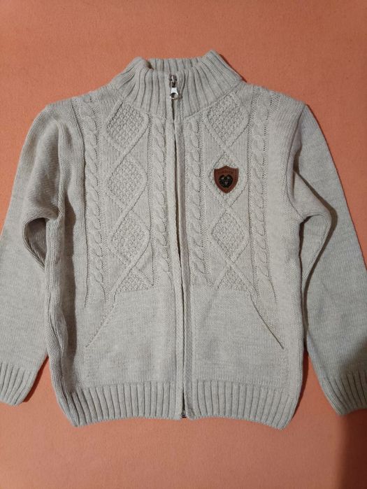 Кофта на молнии на рост 128 см