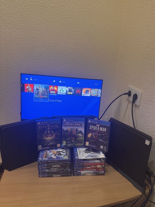 Sony playstation 4 slim 500gb (є окремо диски та гемпади)