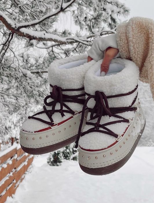 Moon boot / сапоги с мехом/ луноходы