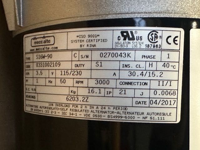 agregat prądotwórczy z napędem hydraulicznym do podnośnika