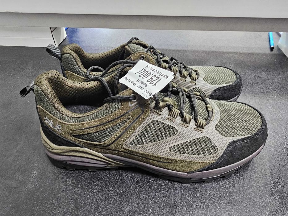 Buty Męskie Trekkingowe Jack Wolfskin * Rozmiar 43 * Komis Madej Gorlice