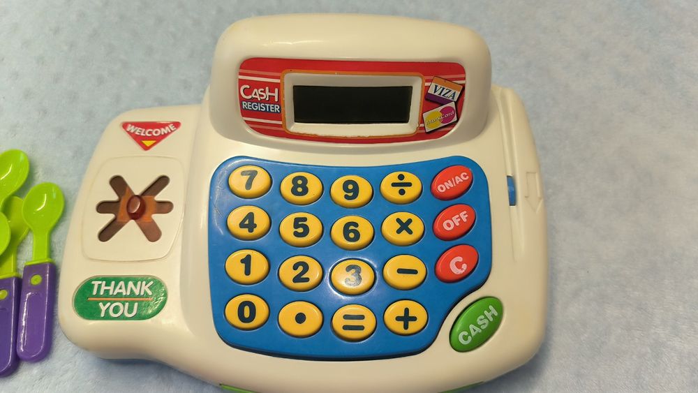 Касовий апарат магазин посудка овочі