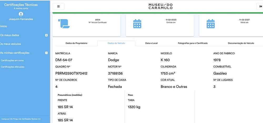 Dodge K160 SpaceVan - Tipo pão de forma