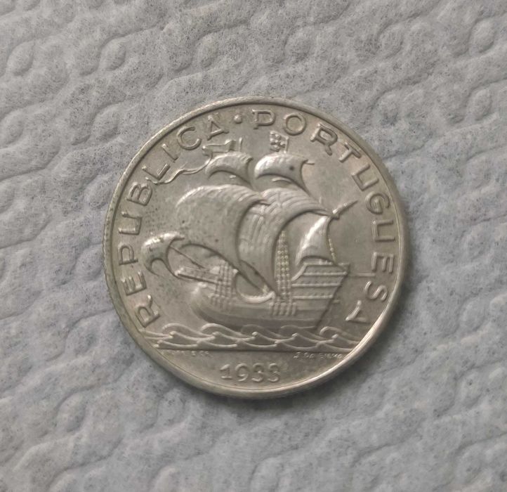 Moeda de 5$ 1933 - Bela/Soberba