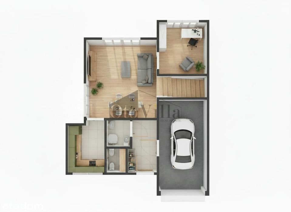 Nowy dom | Bez skosów | 150 m² | 4 sypialnie | Ogród 450 m²  | Bez PCC
