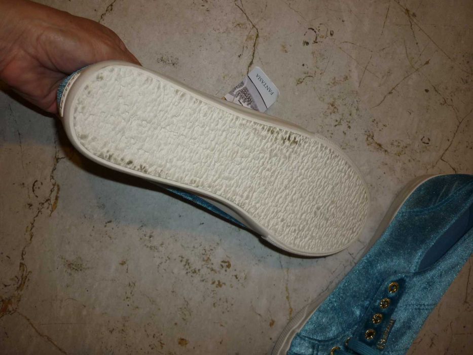 Superga aksamitne trampki nowe z metką