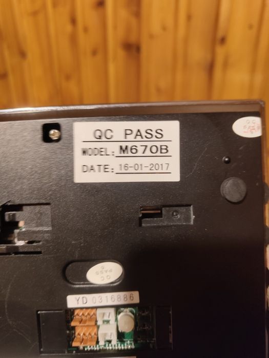 M670B – Monitor wideodomofonu