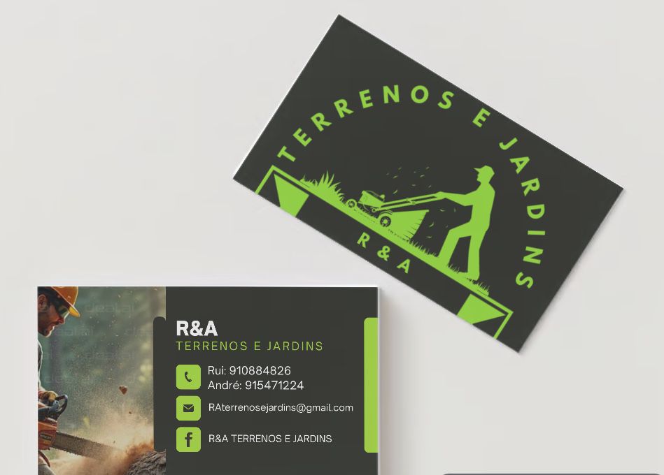 Limpeza e manutenção de terrenos e jardins