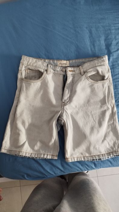 Calções Pull & bear tamanho 40