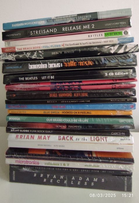 CDs em digipack novos e selados - Letra B