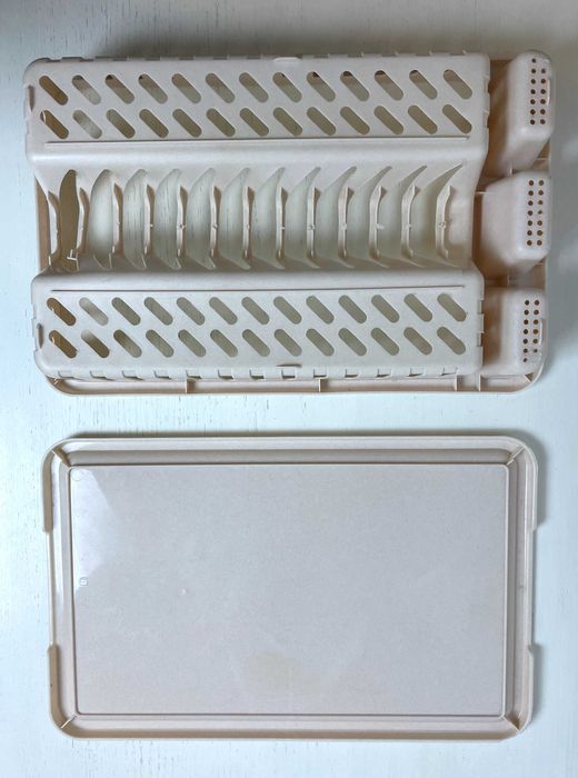 Suszarka do naczyń używana, mikro uszkodzenia BEŻOWA