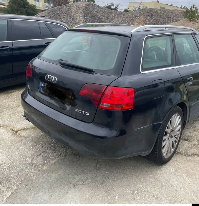 Audi A4 b7 acidentada