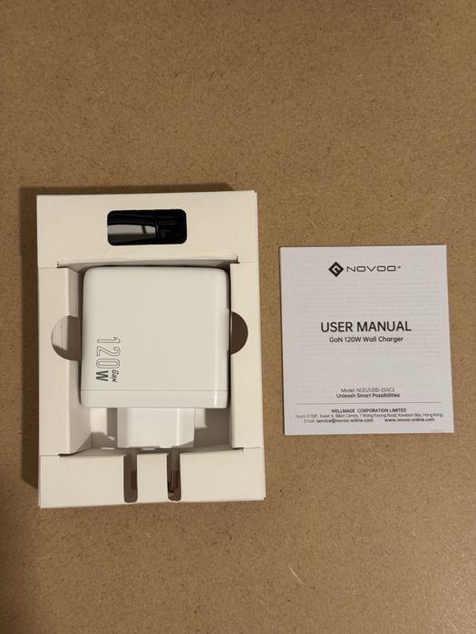 NOVOO Carregador USB C de 120 W