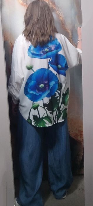 Spodnie z tencela jeans