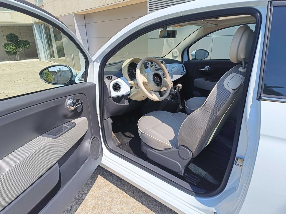 Fiat 500 1.2 Gasolina 2011 - azul claro