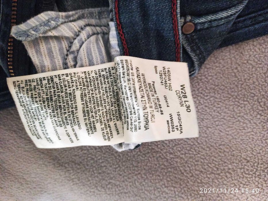 Jeansy wrangler, W28L30,