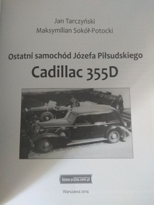 Józef Piłsudski ostatni samochód Cadillac 335D