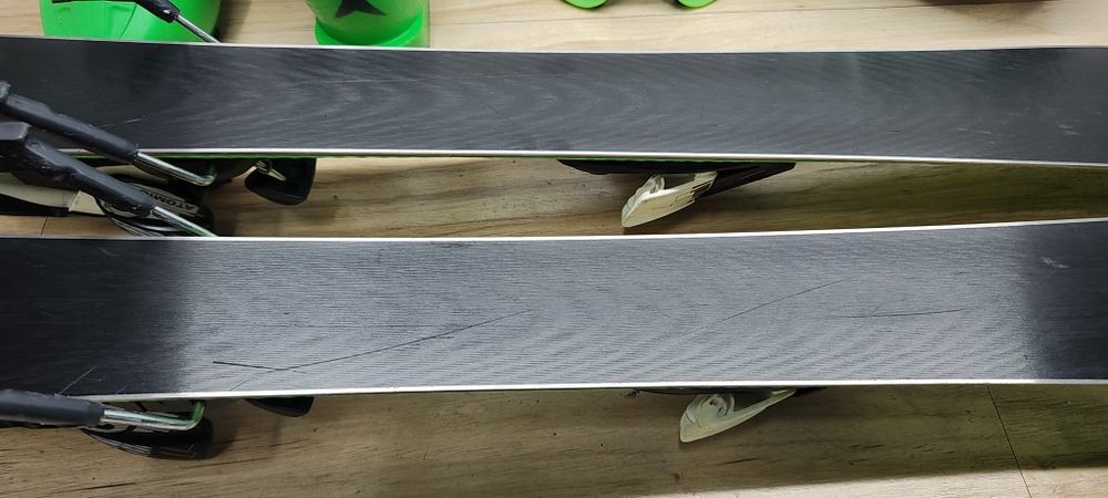 KOMPLET Narty Atomic 80 cm Buty 28 Kask Gogle Kijki