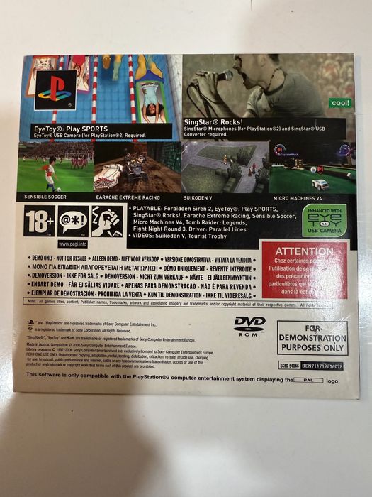 PS2 - DEMO 74 - Forbidden Siren 2, Ghost Hunter, Project Zero (etc)