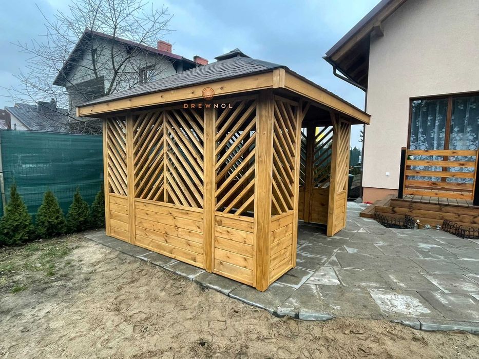 Altana ogrodowa, altanka, altany, wiaty, altanki, pergola, drewutnia.
