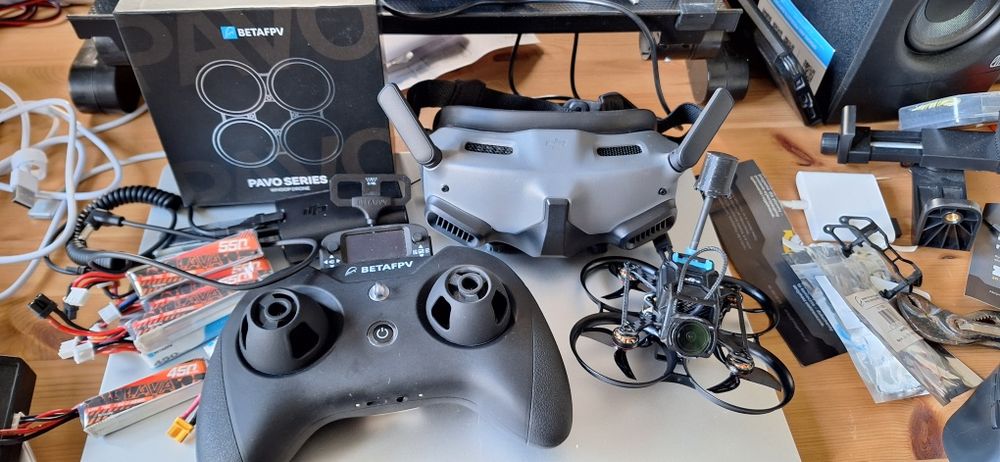 Dji goggles 2 + 2x betafpv pavo pico + dji air o3
