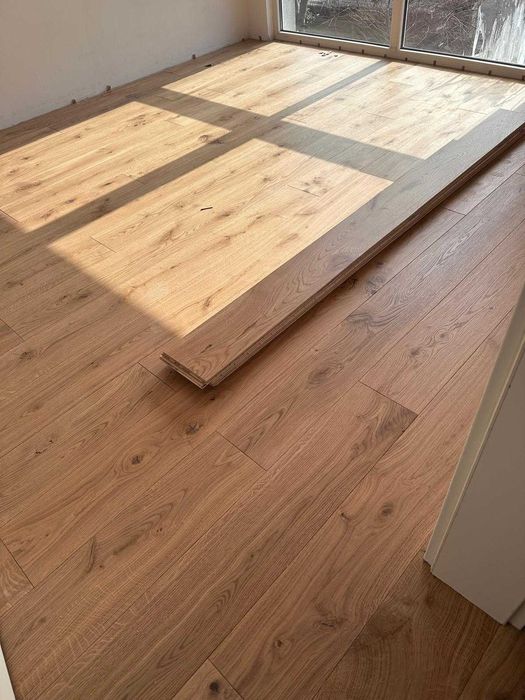 deska podłogowa dębowa 14x190x1000/2400 (mm) 4faza olej/lakier rustic