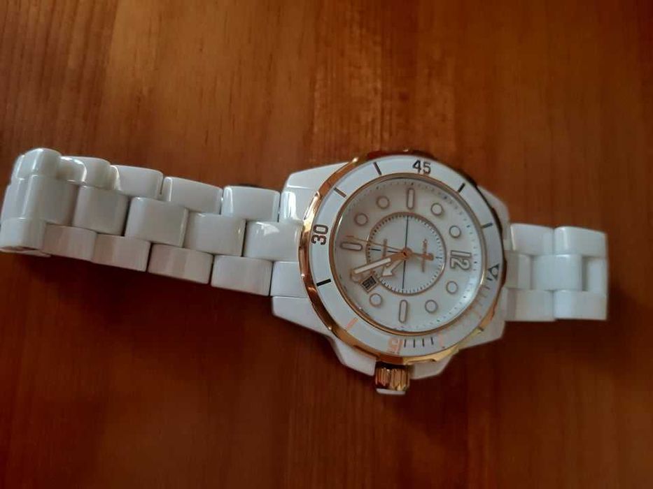 Relógio Branco da Cristian Lay