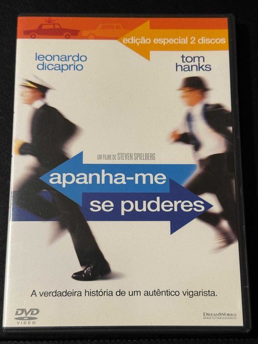 2 DVD do filme Apanha-me se puderes, edição especial