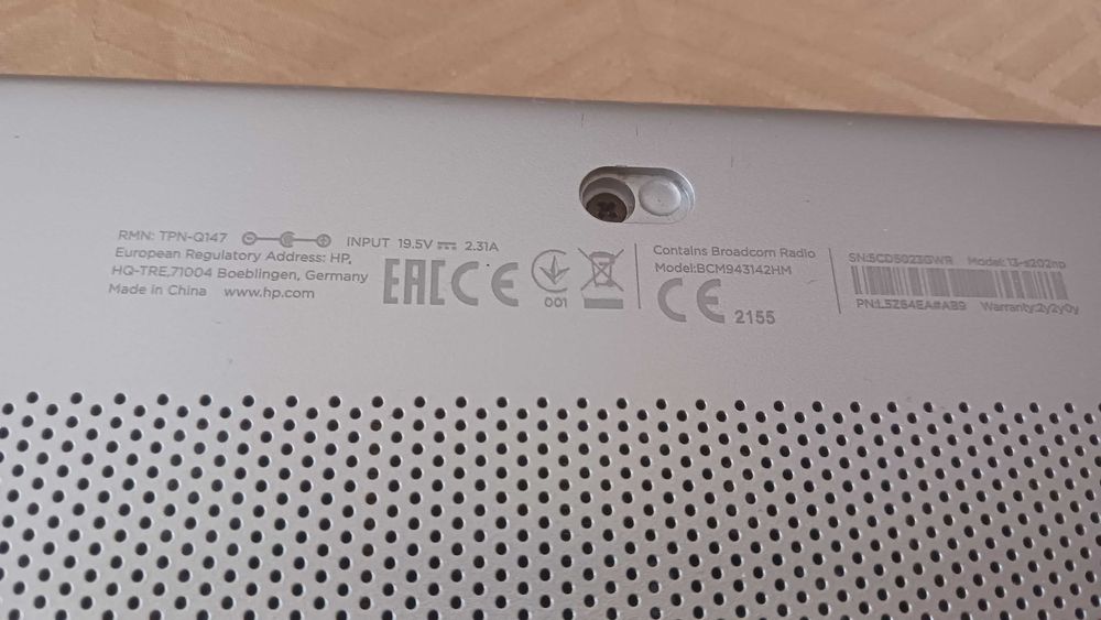 PC Notebook HP Pavilion TouchSmart - Para reparar